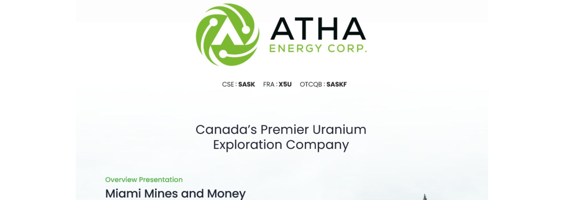 Mining Spotlight: Atha Energy Group