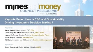 How is ESG and Sustainability Driving Investment Decision Making?